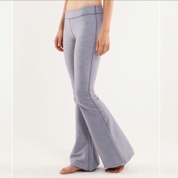 🔥RARE🔥Lululemon Wanderful Flare Pant *Denim🔥 - Picture 1 of 7
